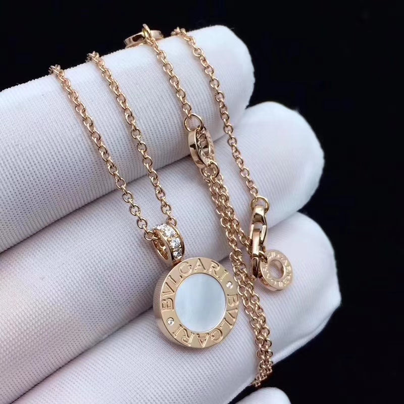 Bvlgari White Ceramic Necklace - 18K Gold