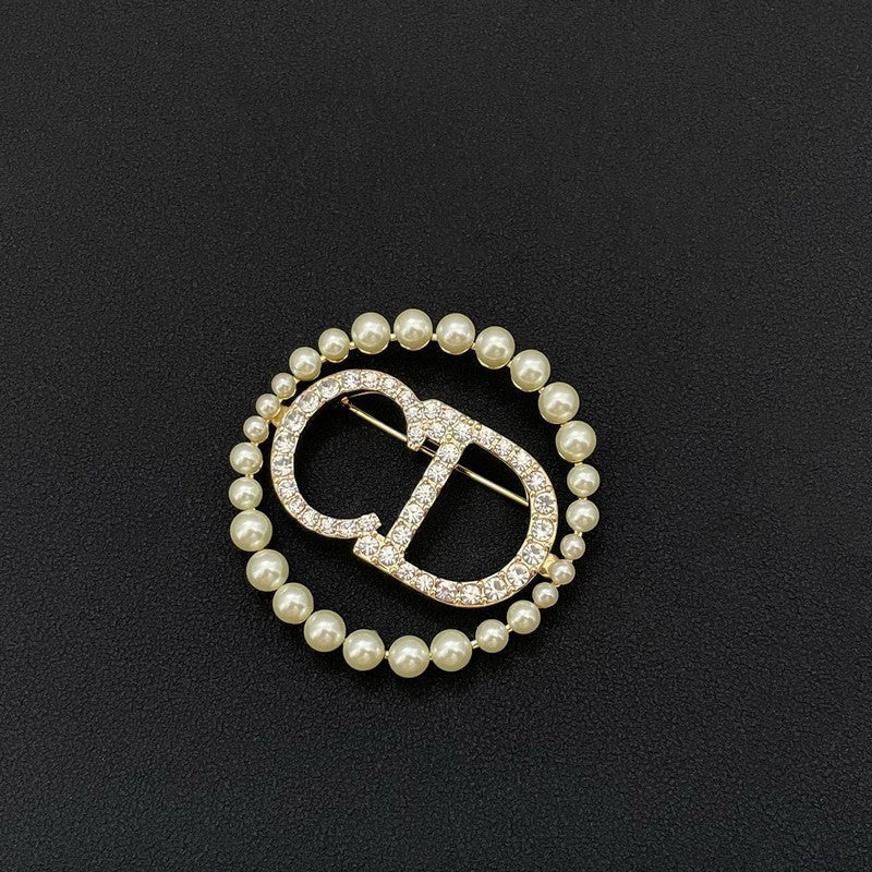 Dior Pearl Brooch