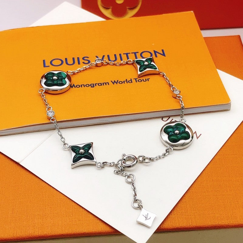Louis Vuitton Blossom Green Flower Bracelet