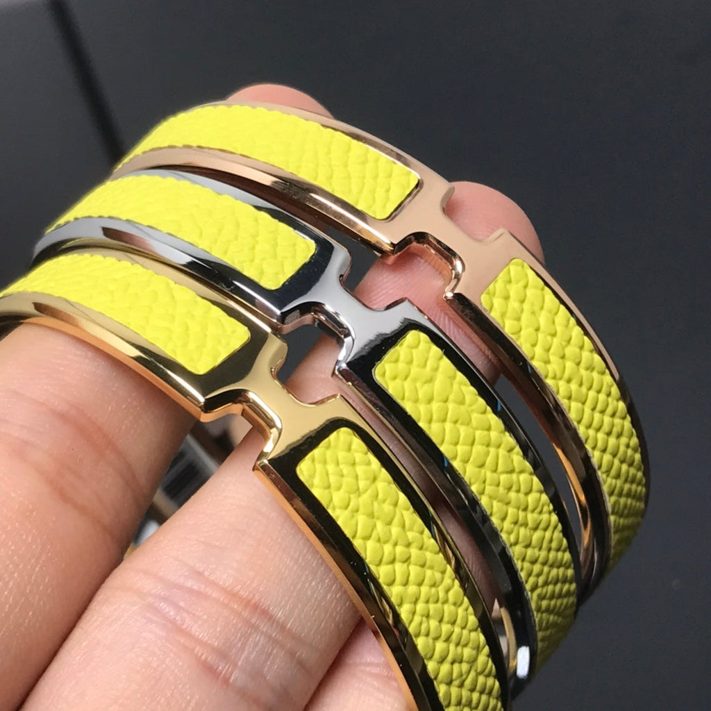 Hermes Olympe Yellow Bracelet