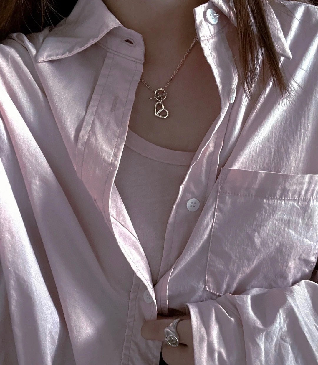 Hermes Cache-coeur Amulette Pendant Necklace