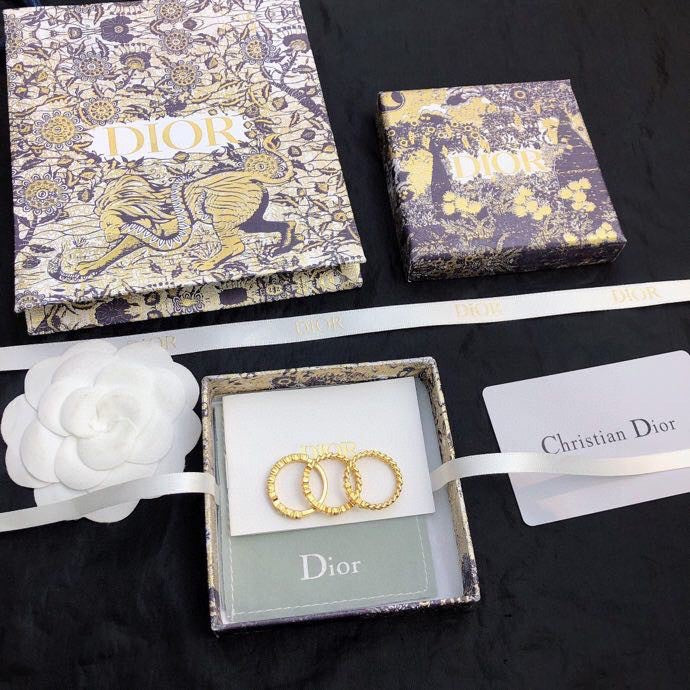 Dior Star Set of Three Rings - 18K Yellow Gold