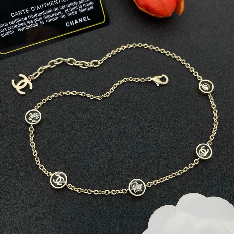 Chanel Star Gold Necklace