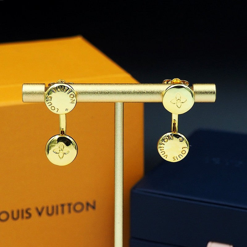 Louis Vuitton Studs Earrings - 18K Gold