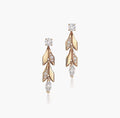 Tiffany Victoria Vine Convertible Drop Earrings - 18K Gold