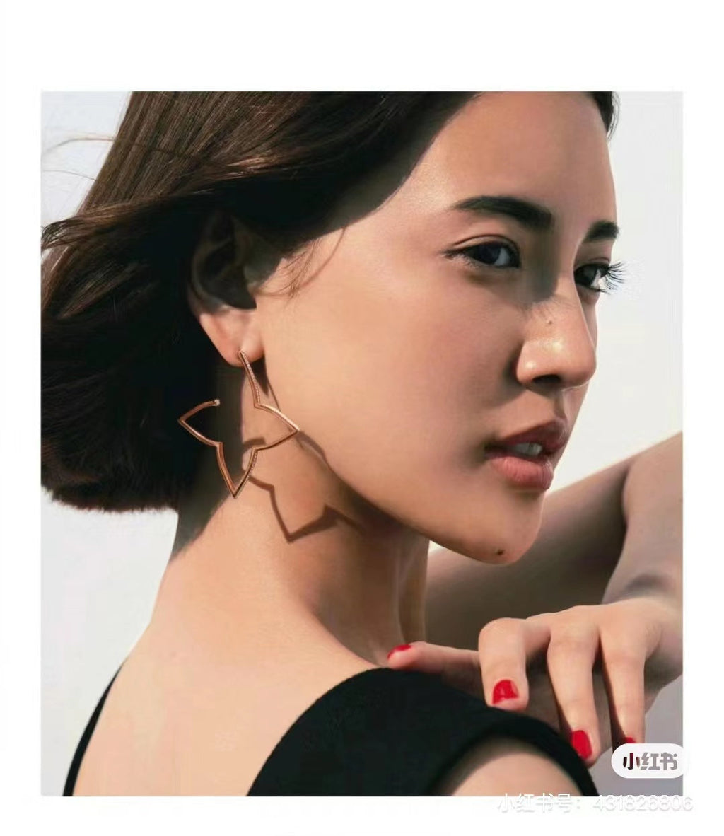 Louis Vuitton Debuts Blossom Earrings - 18K Rose Gold