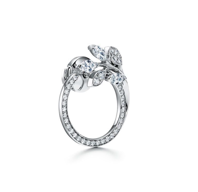 Tiffany Victoria Diamond Earrings - 18K White Gold