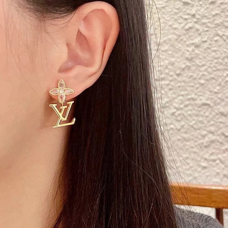 Louis Vuitton Iconic Crystal Earrings - 18K Gold