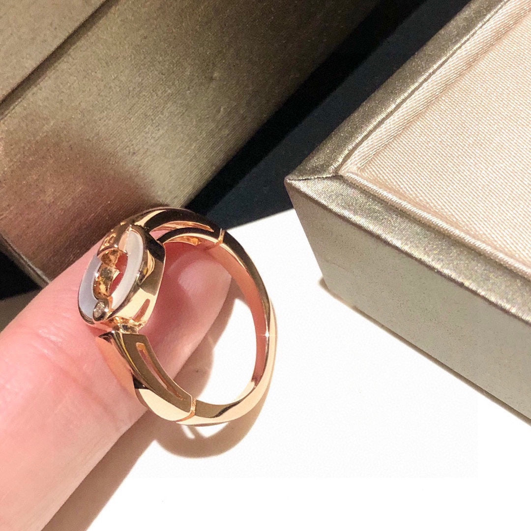 Bvlgari Pearl Ring - 18K Rose Gold