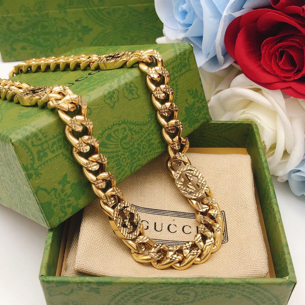 Gucci Double G Chain Necklace