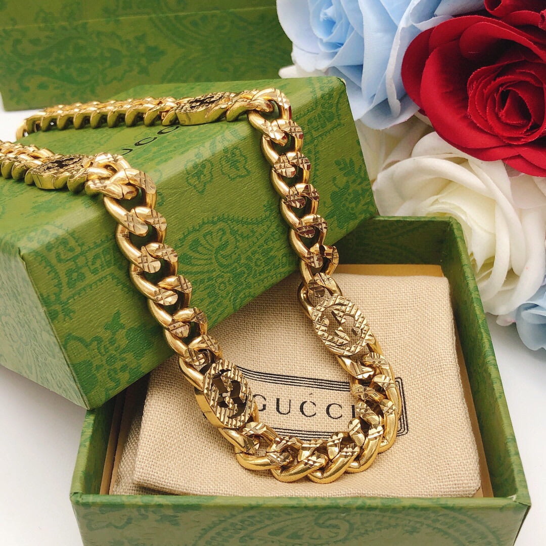 Gucci Double G Chain Necklace