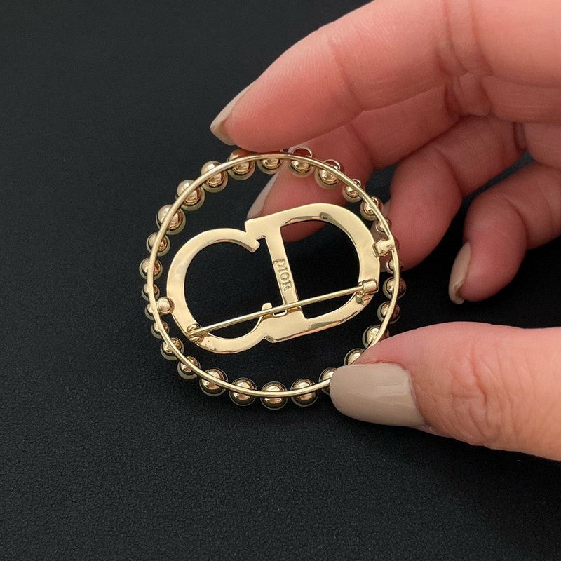 Dior Pearl Brooch