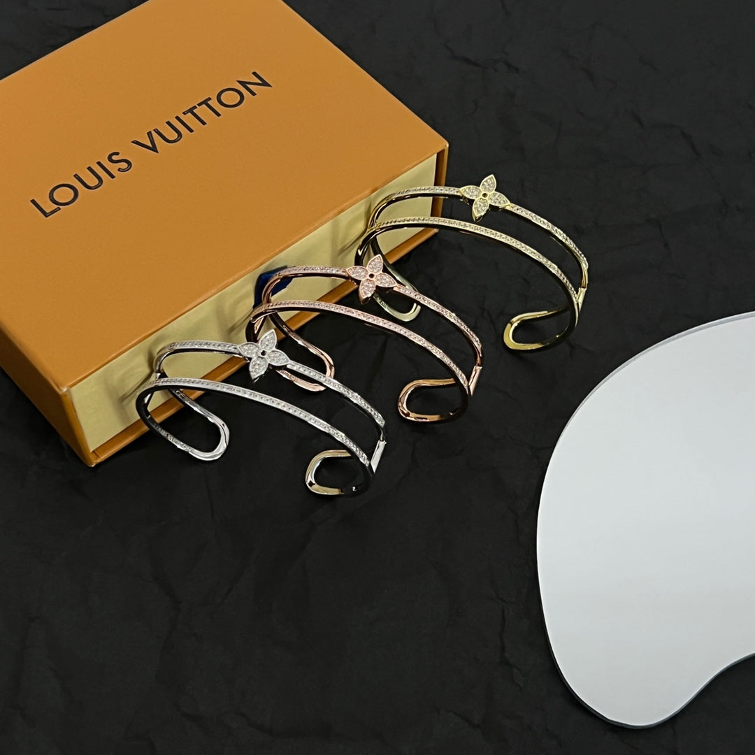 Louis Vuitton Idylle Blossom Two-Row Bracelet
