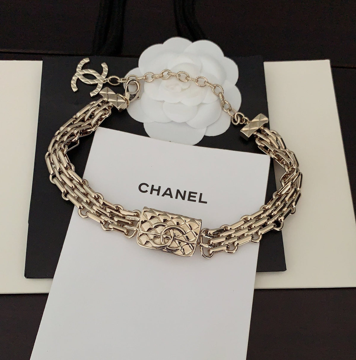 Chanel Gold Chain Necklace
