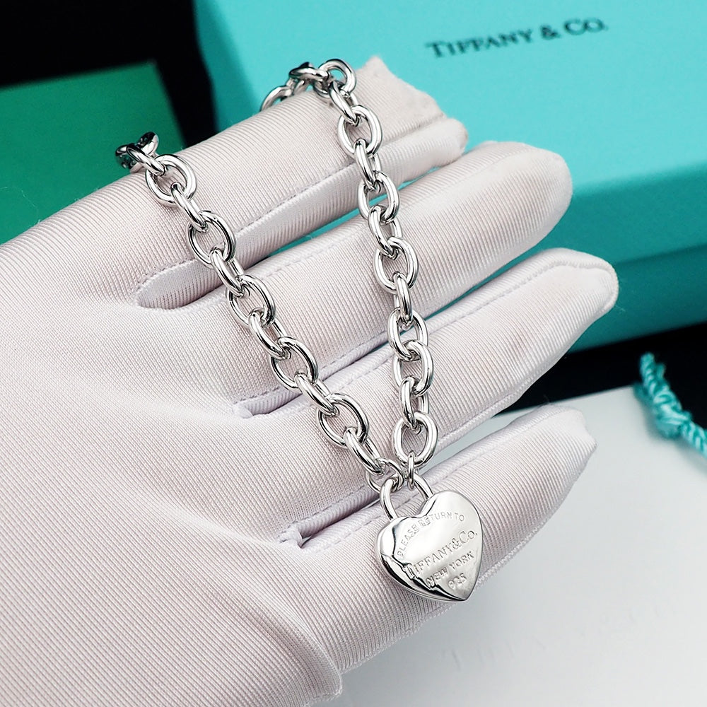 Tiffany Tag Chain Bracelet - 18K Gold
