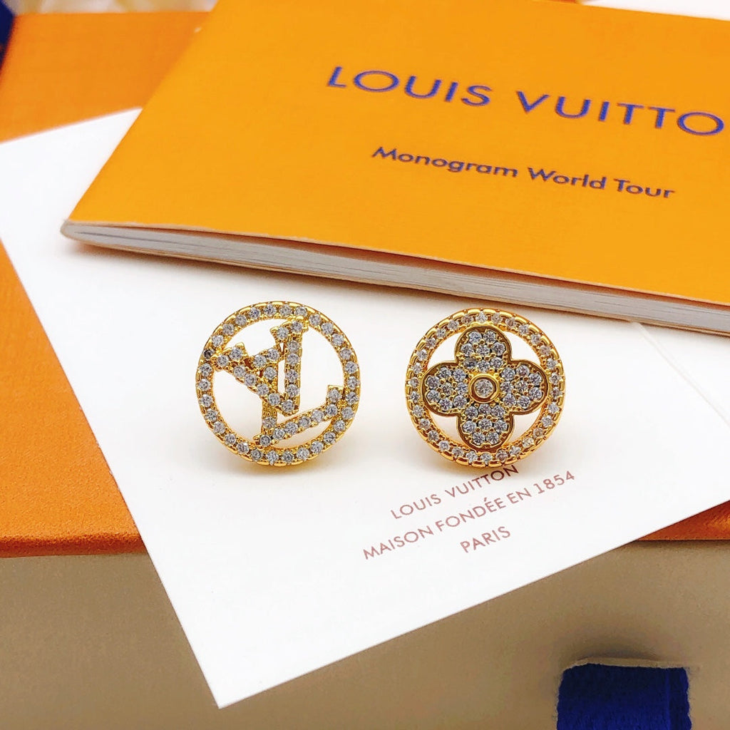 Louis Vuitton Blossom Diamond Earrings - 18K Gold