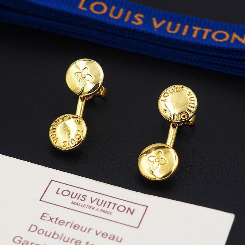 Louis Vuitton Studs Earrings - 18K Gold