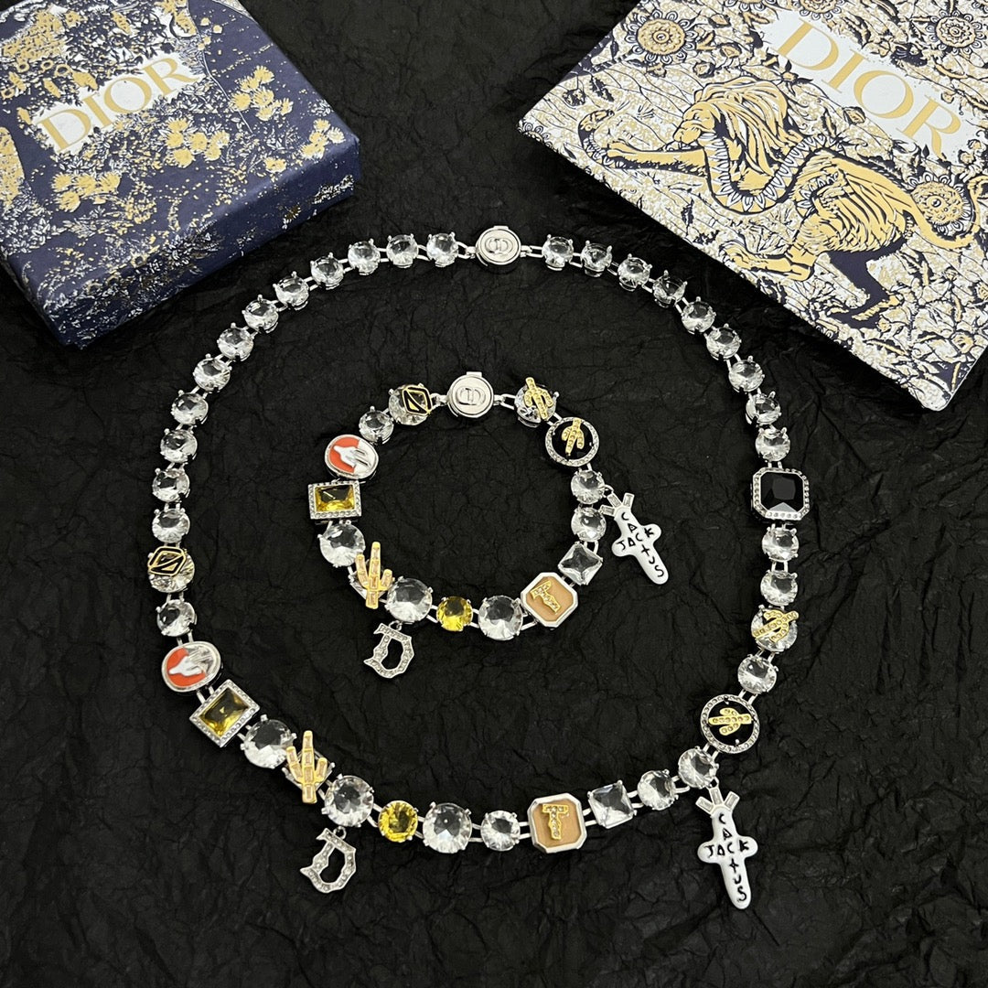 Dior x Cactus Jack GOAT Necklace
