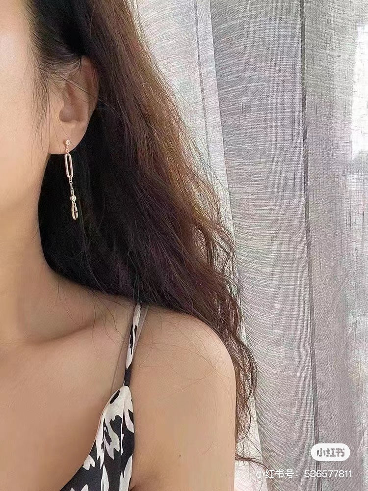 Hermes Chaine D'ancre Chaos Earrings