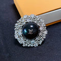 Louis Vuitton Black Ball Brooch