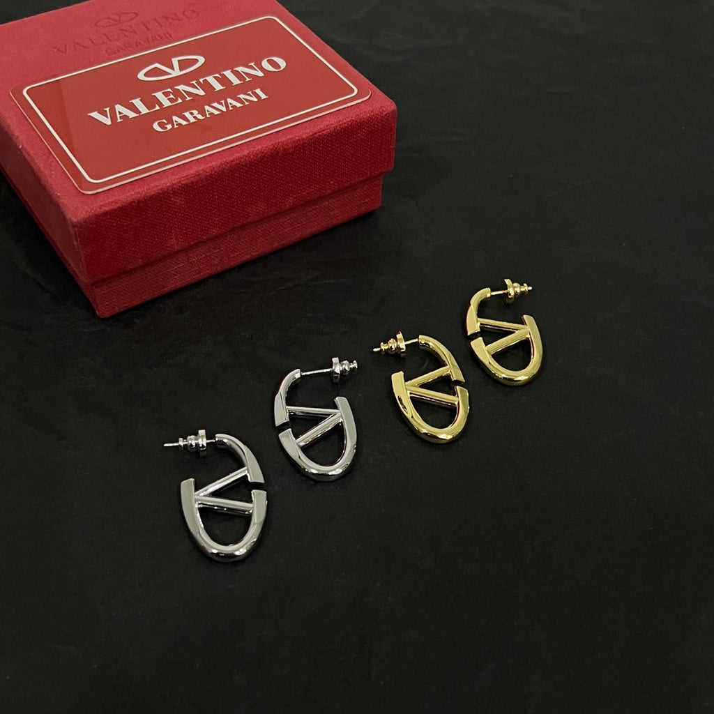 Valentino Earrings - 18K Gold