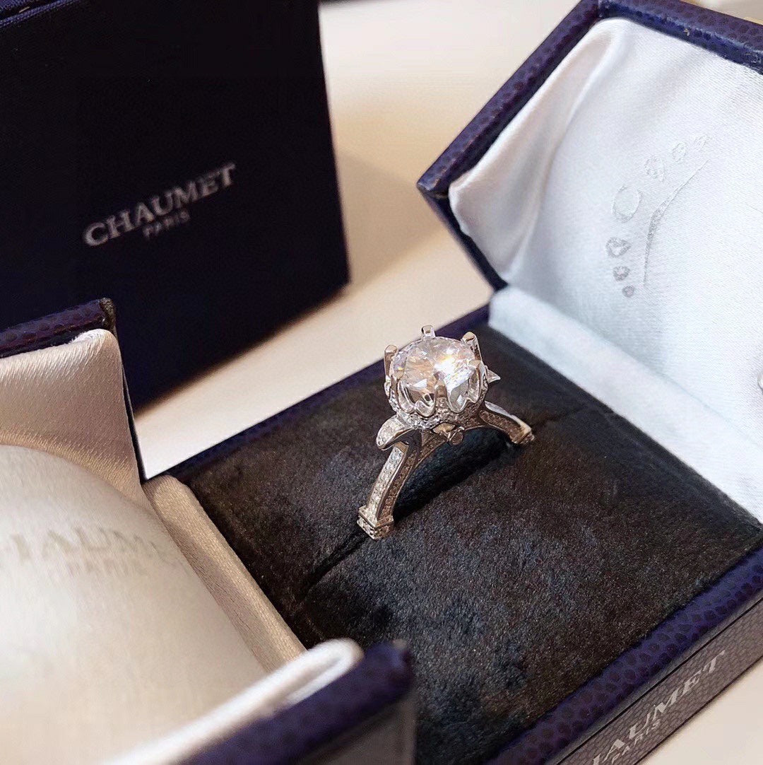 Josephine Ring - 18K White Gold