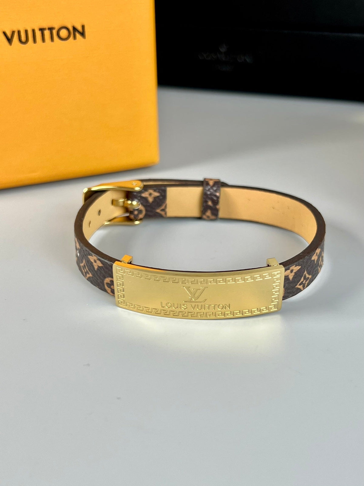 Louis Vuitton Leather Bracelet