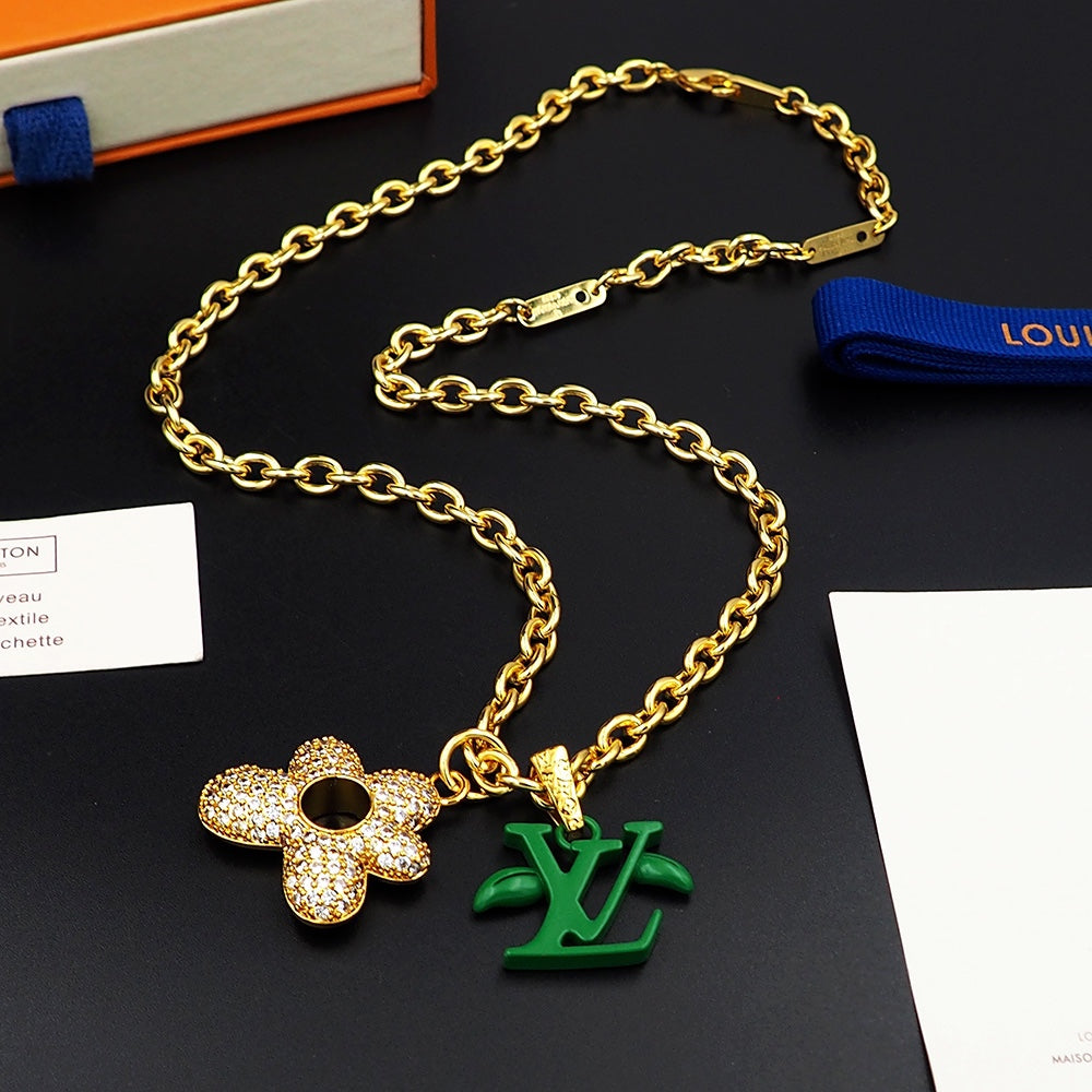 Louis Vuitton Blooming Pendant Necklace