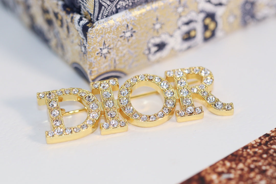 Dior Diamond Brooch