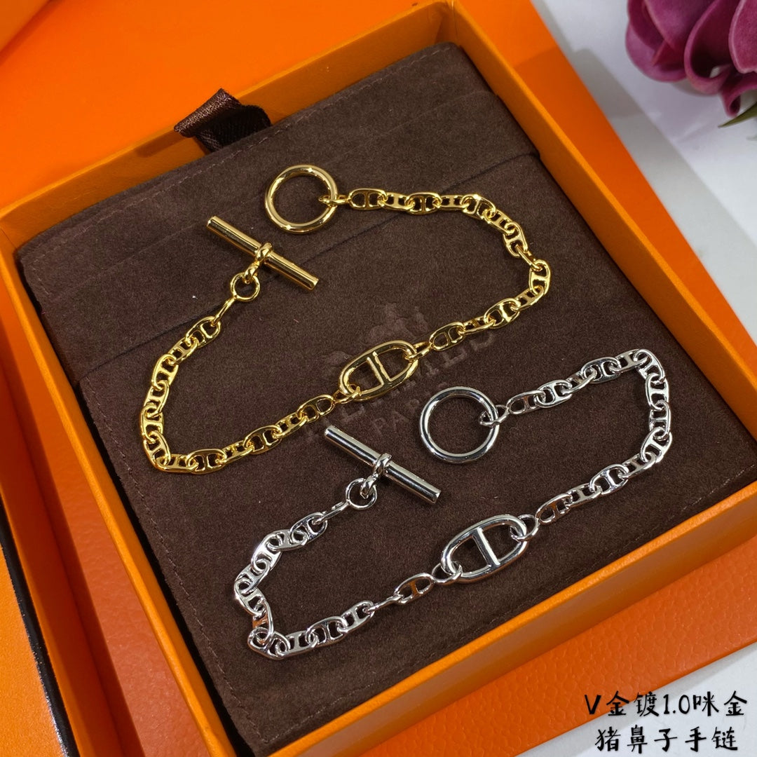 Hermes New Farandole Bracelet - 18K Gold