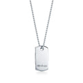 Tiffany 1837 Makers I.D. Tag Pendant Necklace