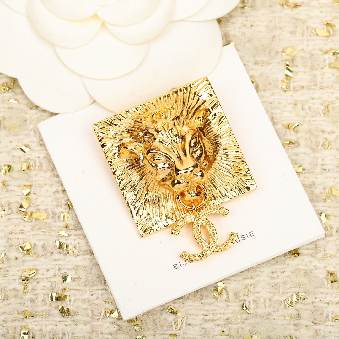 Chanel Tiger Brooch
