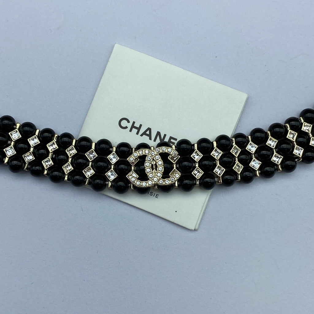 Chanel Strass Choker Necklace