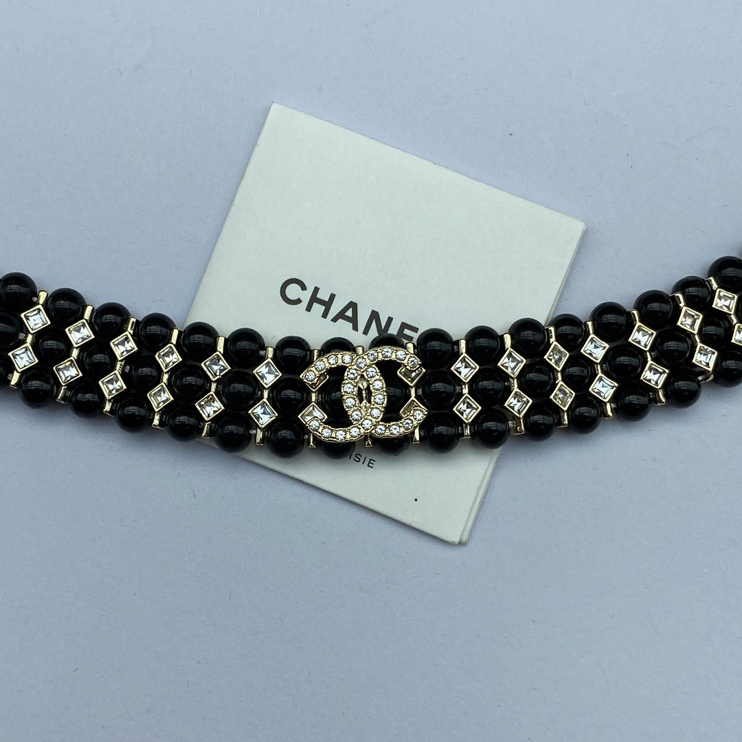 Chanel Strass Choker Necklace