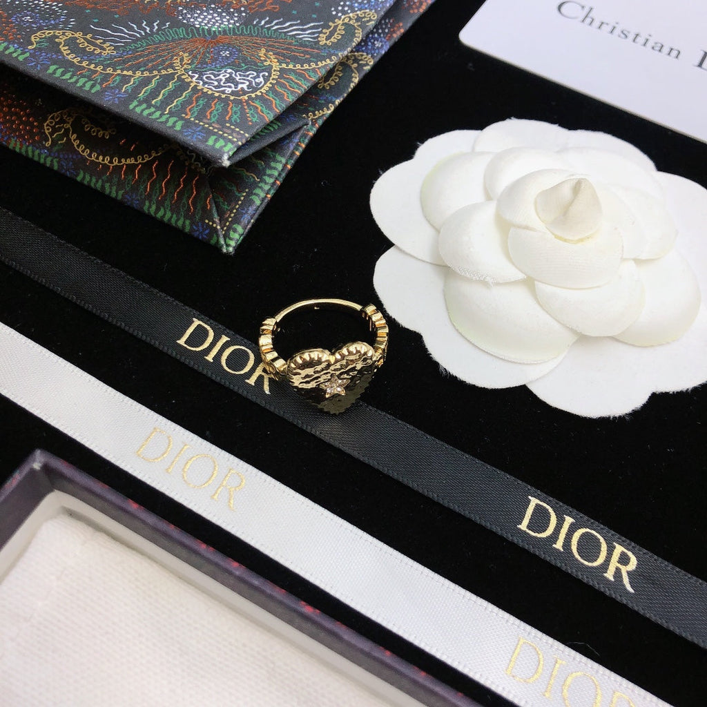 Dior J'adior Heart Ring - 18K Yellow Gold