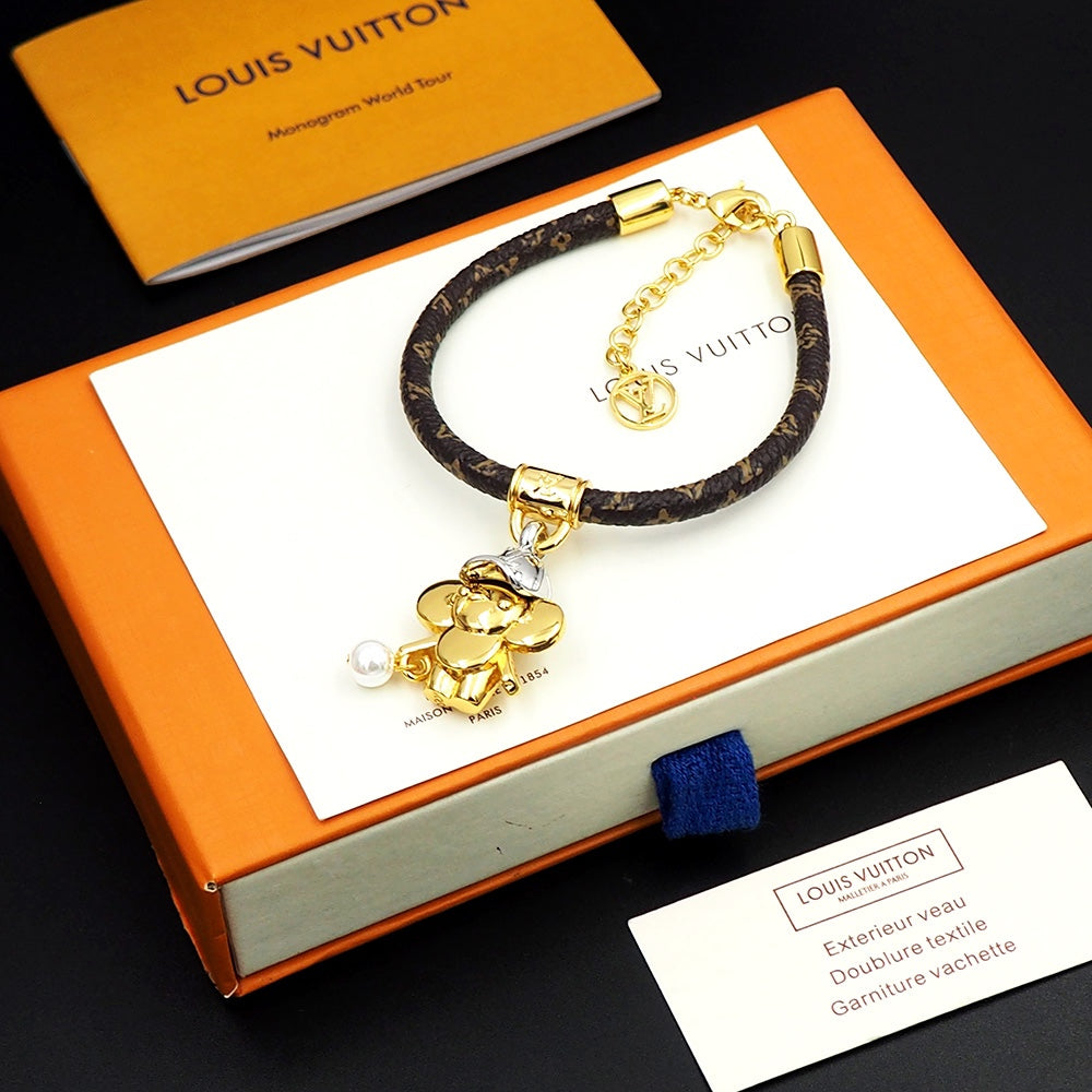 Louis Vuitton Vivienne Pearl Bracelet