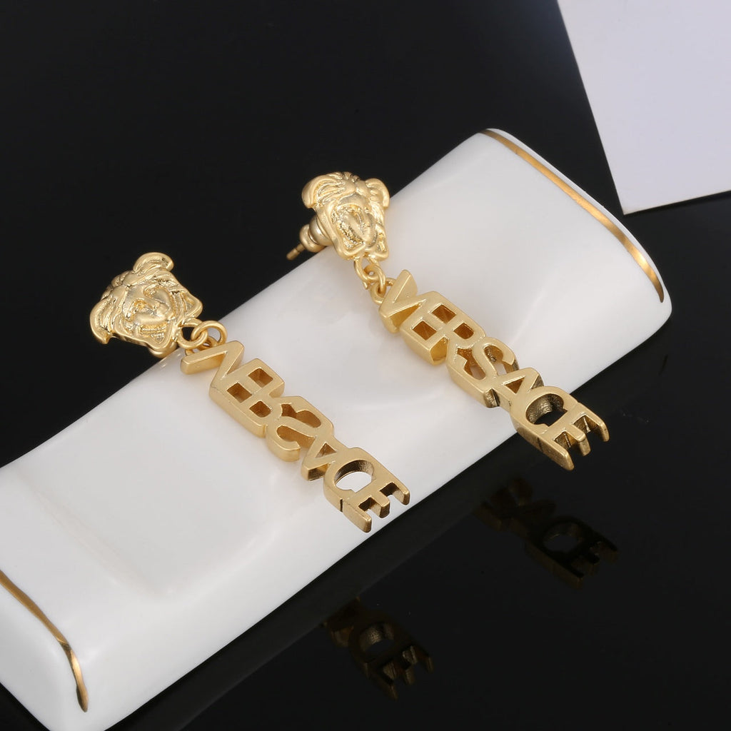 Medusa Earrings - 18K Yellow Gold