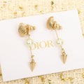 Dior Pearl Pendant Earrings