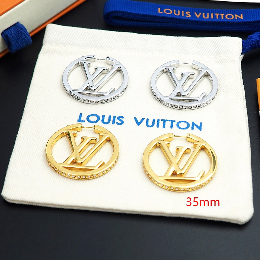 Louis Vuitton Louise Pearl Earrings - 18K Gold
