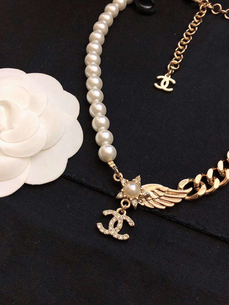 Chanel Wing Chain Necklace