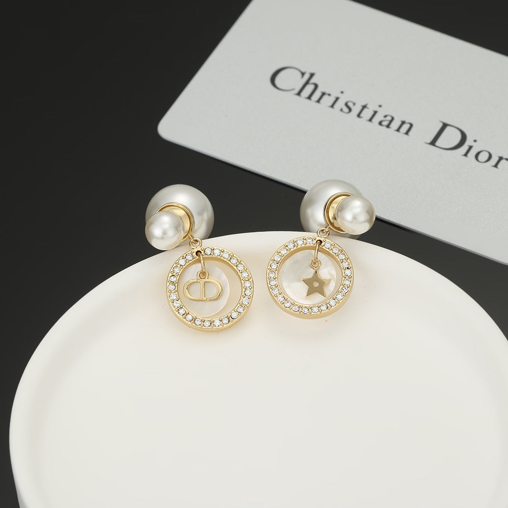 Dior Tribales Pearl Earrings