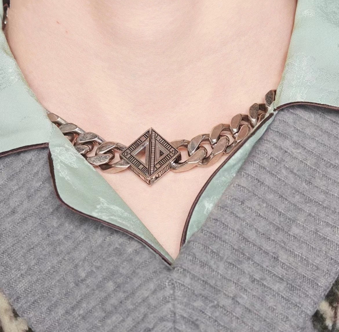 Dior Diamond Chain Necklace