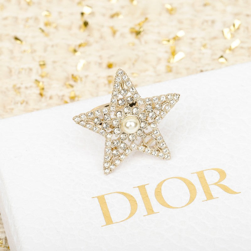 Dior Star Diamond Brooch