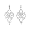 Mythical Journey Earrings - 18K White Gold