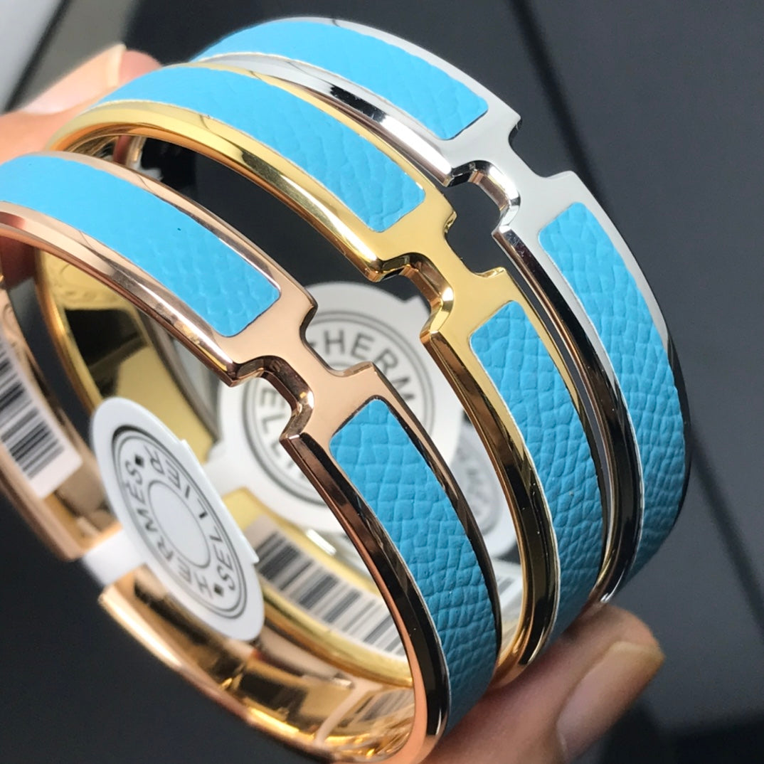 Hermes Olympe Blue Bracelet