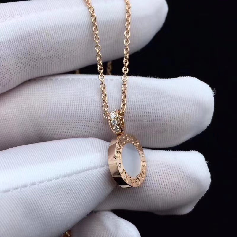 Bvlgari White Ceramic Necklace - 18K Gold