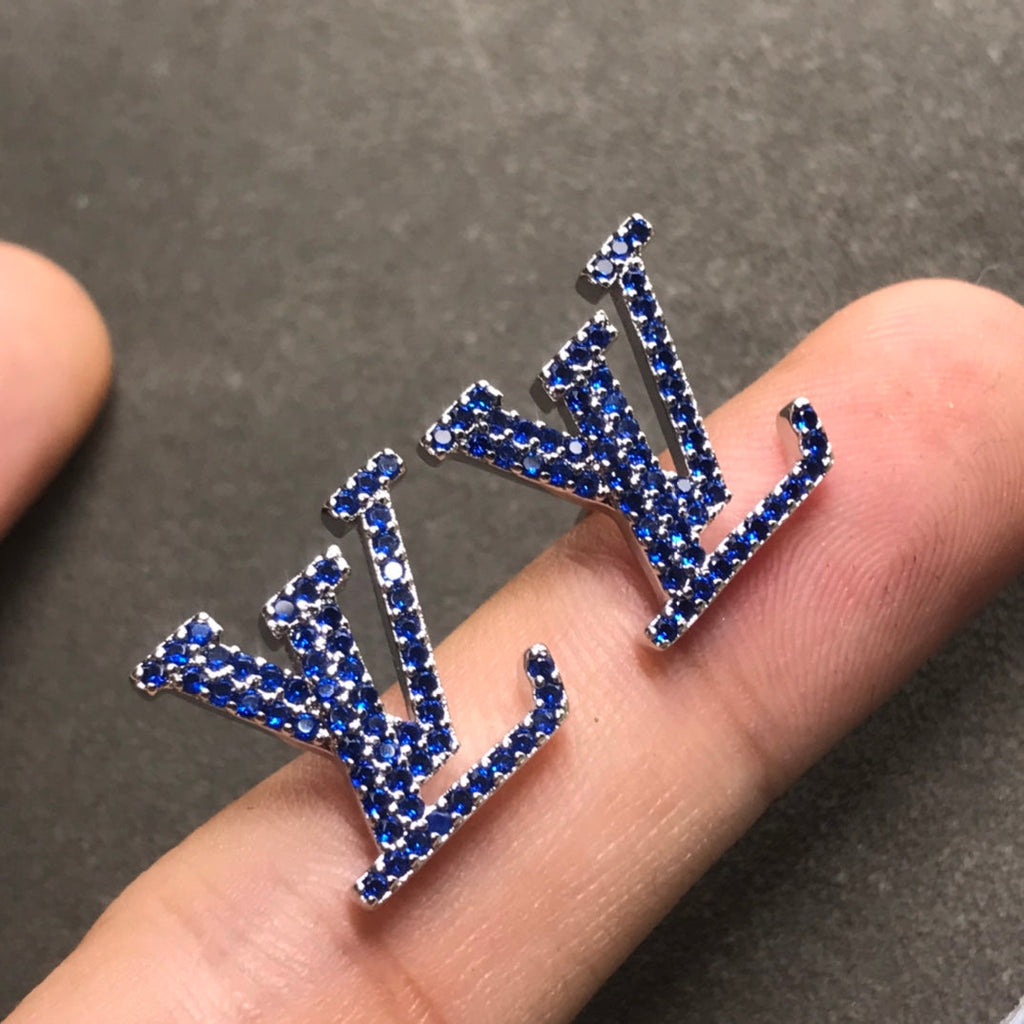 Louis Vuitton Iconic Aquamarine Earrings - 18K White Gold