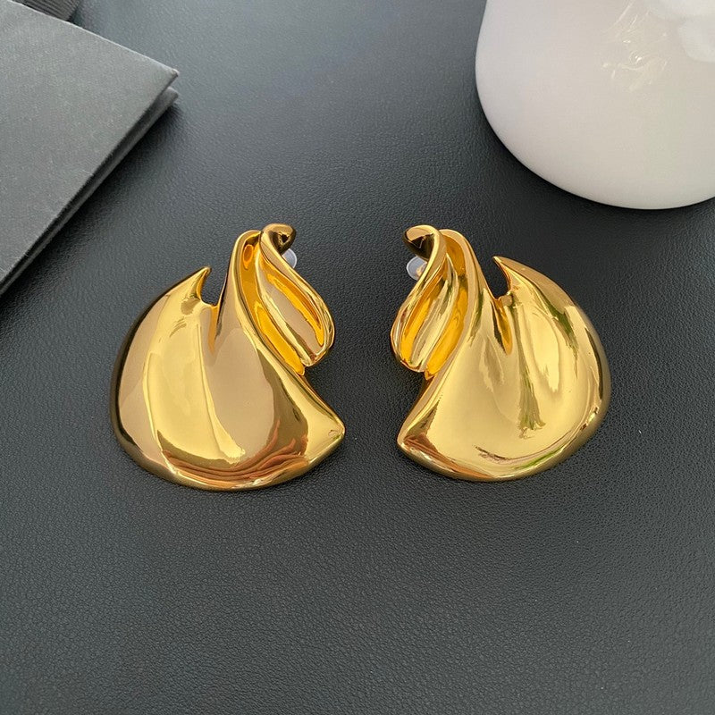 YSL Earrings - 18K Yellow Gold