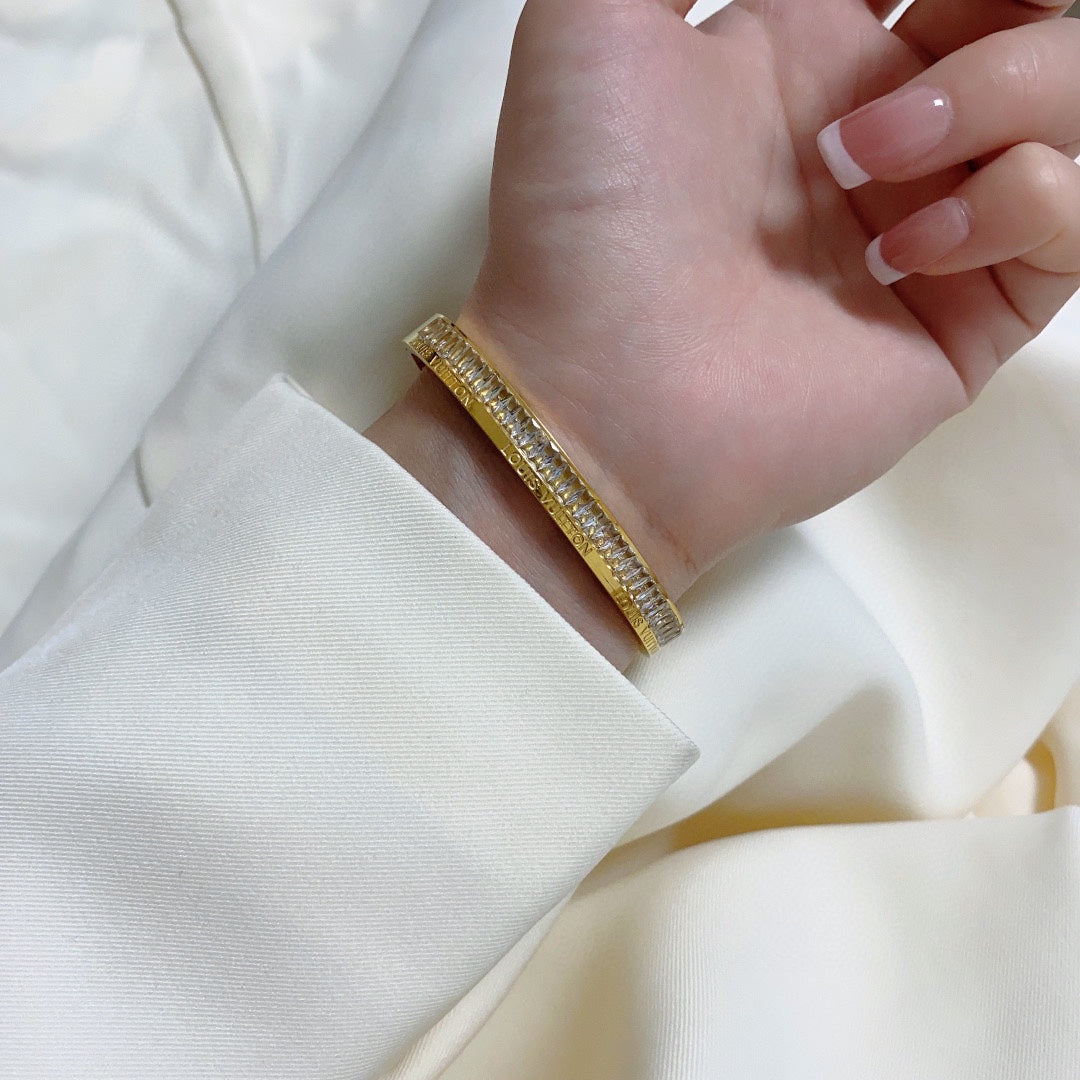 Louis Vuitton Crystal Bracelet