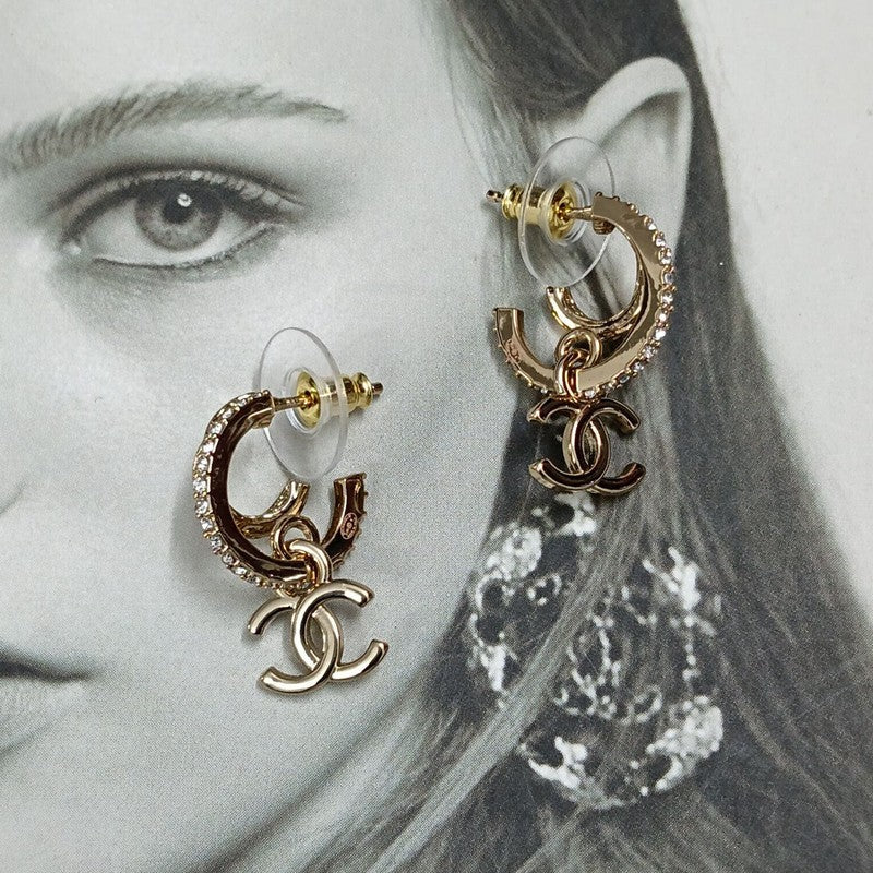 Chanel Vintage Earrings - 18K Rose Gold